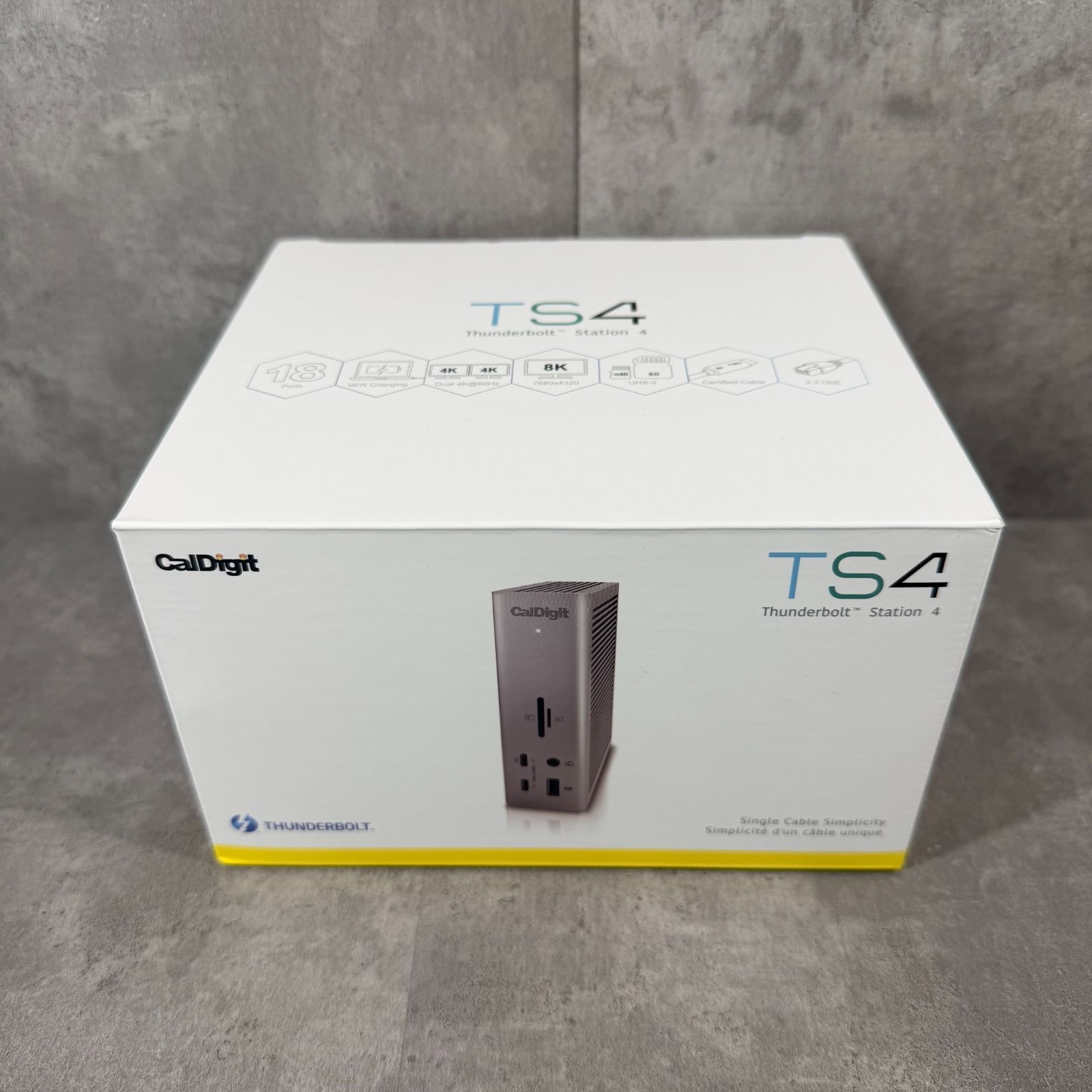 CalDigit TS4/ Thunderbolt Station 4-0.8m Thunderbolt 4ケーブル付き