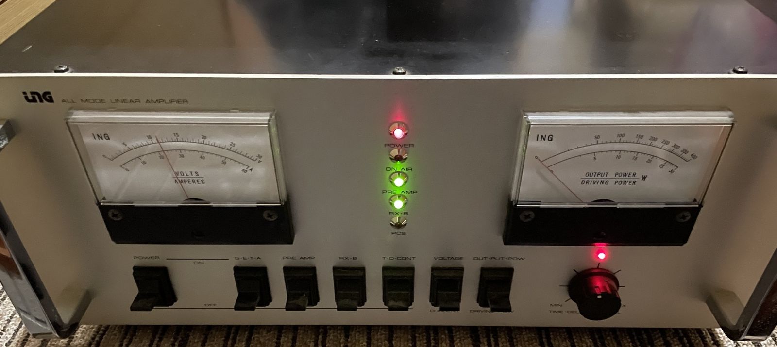 ING アンプ ALL MODE LINEAR アマチュア無線 A 00 byebye