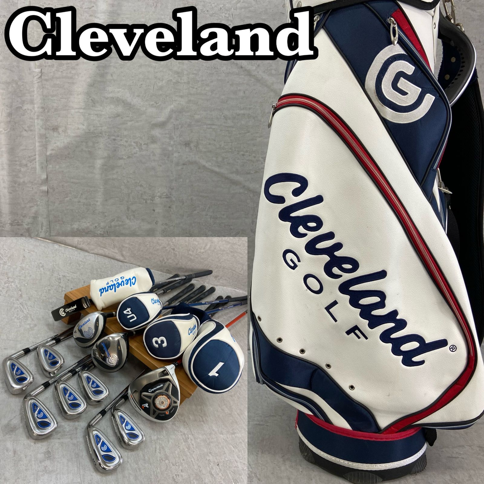 テーラーメイド クリーブランド メンズゴルフ クラブセット 11本 右利き用 TaylorMade Cleveland