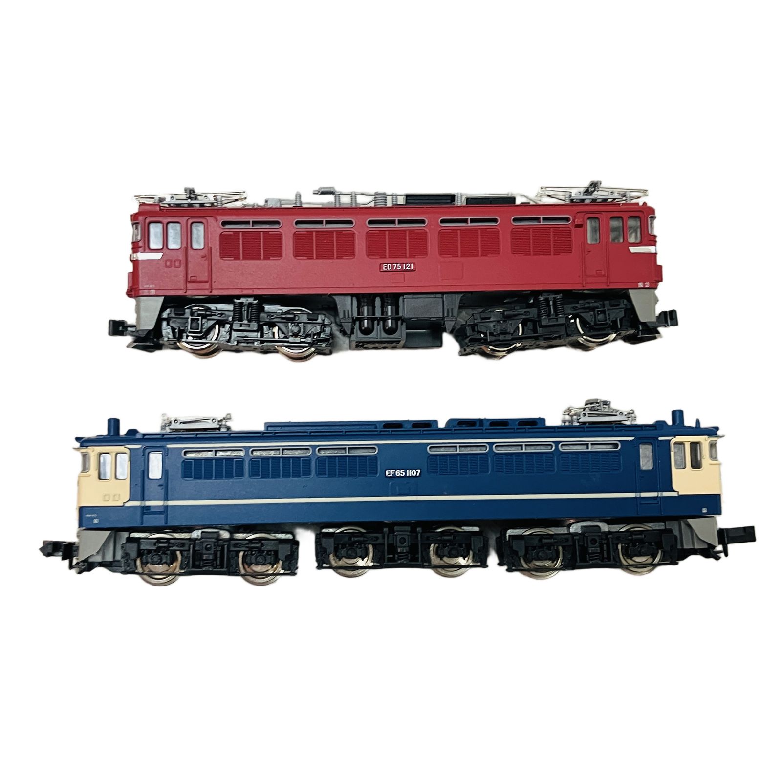 KATO 電気機関車 2両セット ED75 EF65 鉄道模型 Nゲージ 中古 訳有