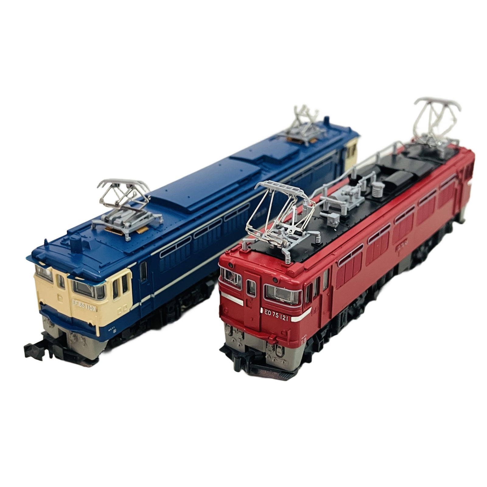 KATO 機関車　まとめ売り　Nゲージ　DD13 EF65 ED75 KATO 電気機関車 2両セット ED75 EF65 鉄道模型 Nゲージ 中古 訳有