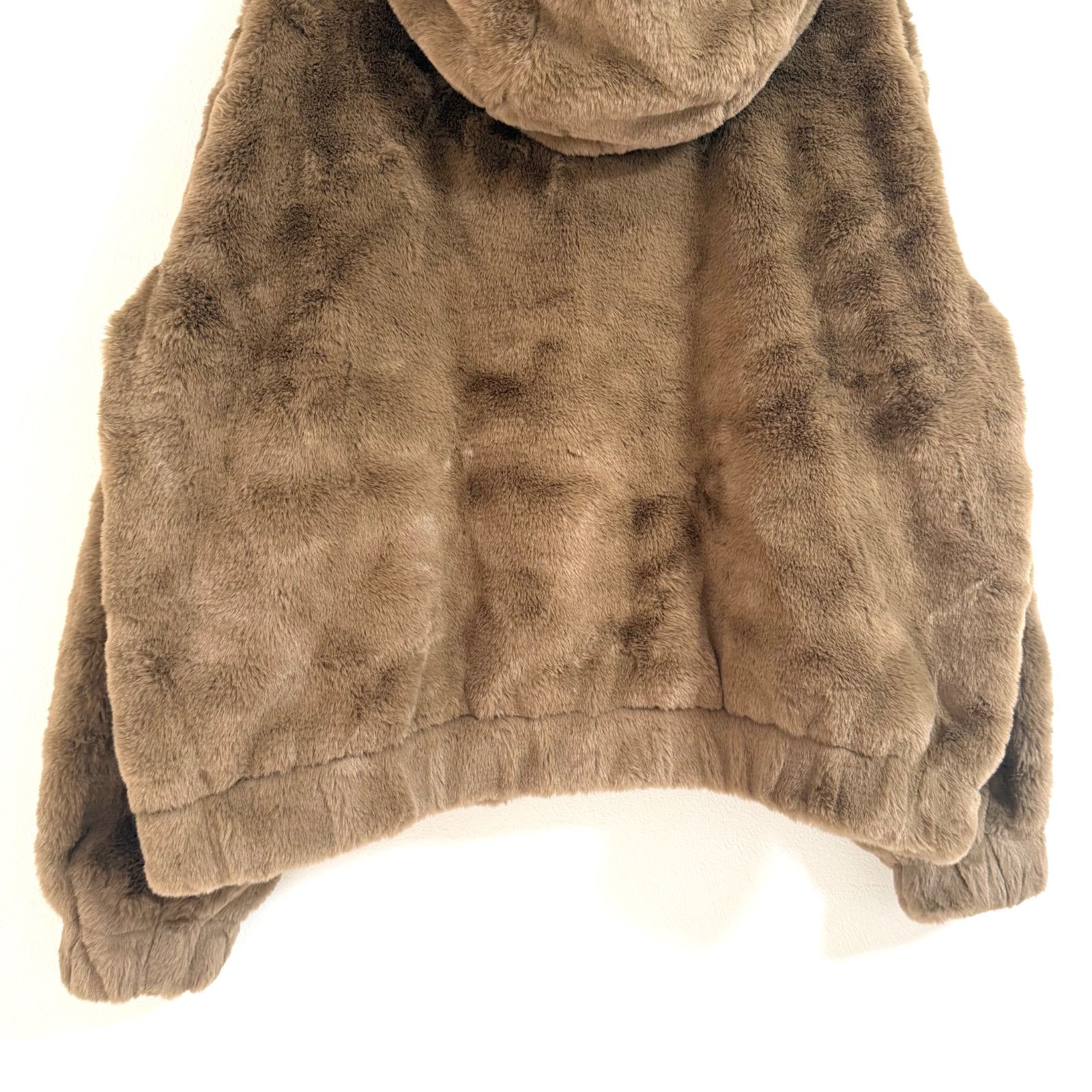 楽天市場】ZARA TRF ザラ トラファ フェイクファー フード 【ZARA ザラ 