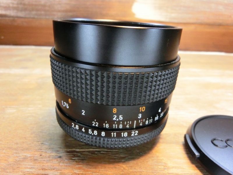 7765 良品 Contax Sonnar 85mm 2.8 AEG ゾナー 中望遠 オールドレンズ