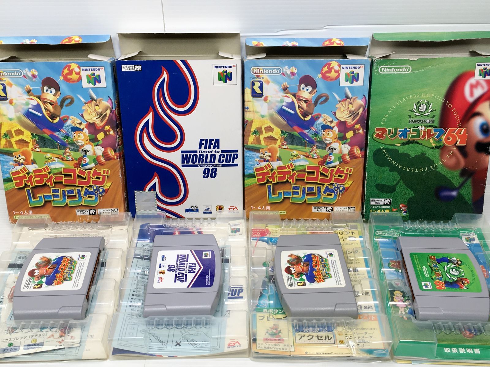 ニンテンドー64 ソフト マリオ64 ポケモンスナップ パワプロ他 64本 大量まとめセット