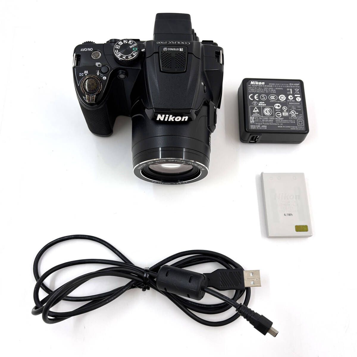 ニコン】Nikon COOLPIX P500 コンパクトデジタルカメラ 動作良好 #P873
