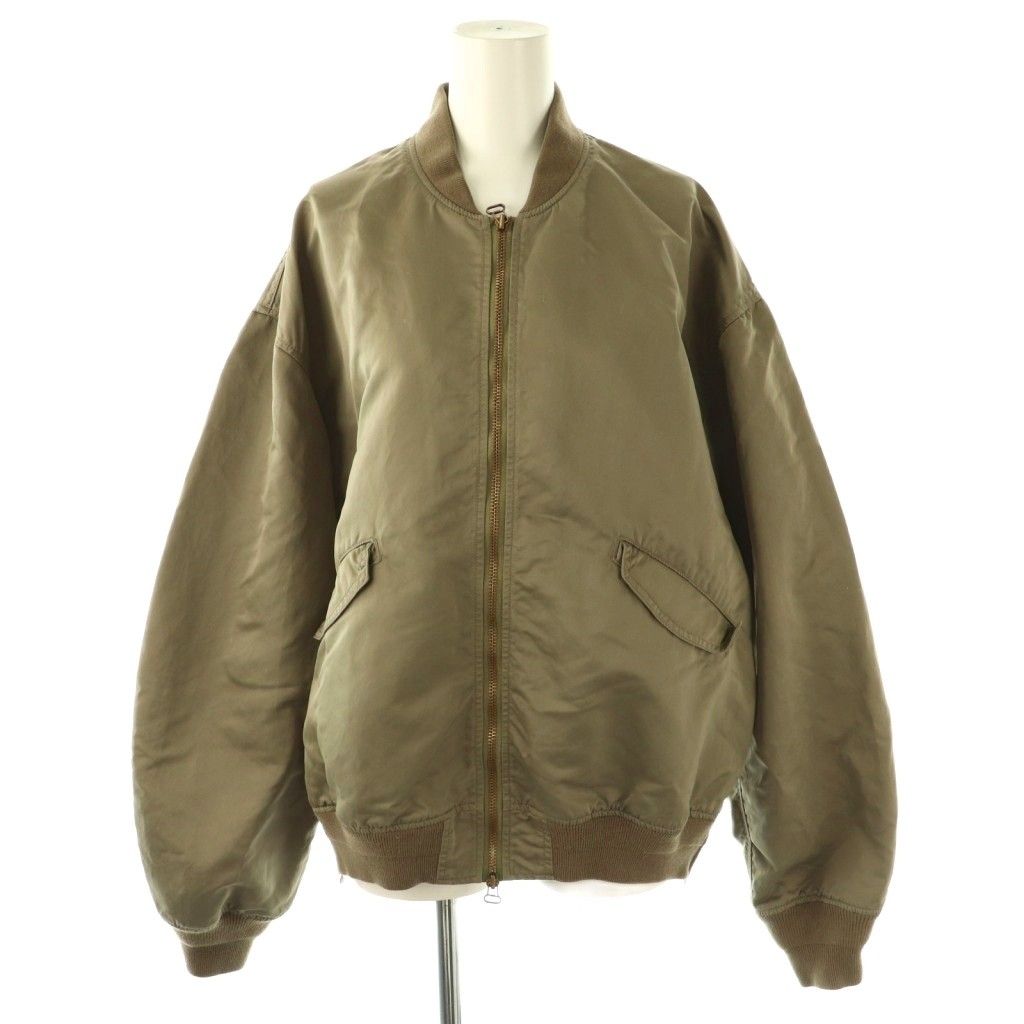 レミレリーフ REMI RELIEF Side Zip MA 1 ブルゾン F カーキ DO OS SH