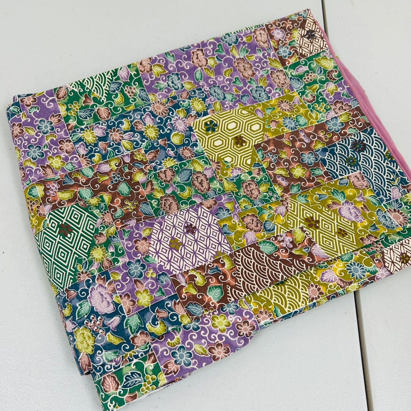 小紋 着物 正絹 5着 着物まとめ売り リメイク材料 m-715 - メルカリ