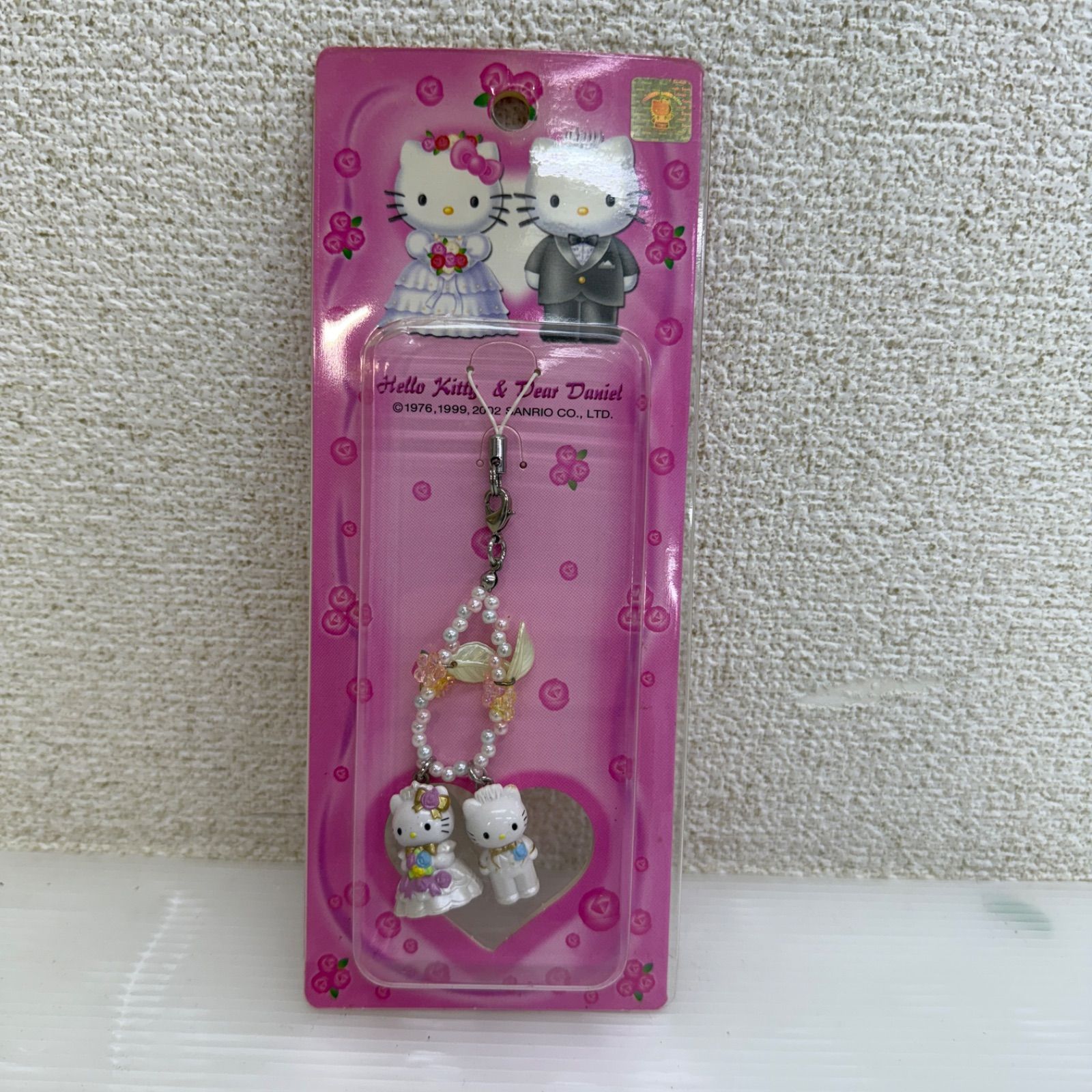 韓国？ ウェディング キティ ダニエル ストラップ ☆ハローキティ キティちゃん☆ダニエル ウエディング ストラップ