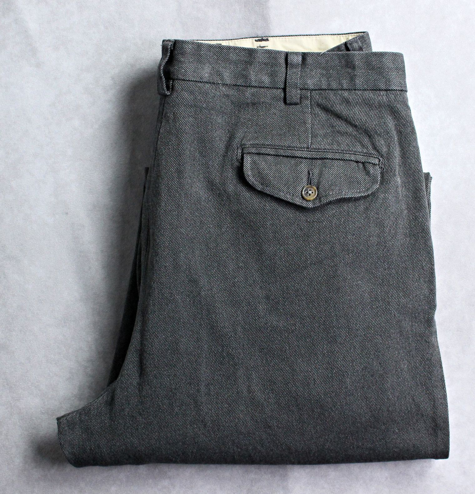 Eddie Bauer 90s ワンタックスラックス チャコール 34×30 Eddie Bauer 90s ワンタックスラックス チャコール 34×30