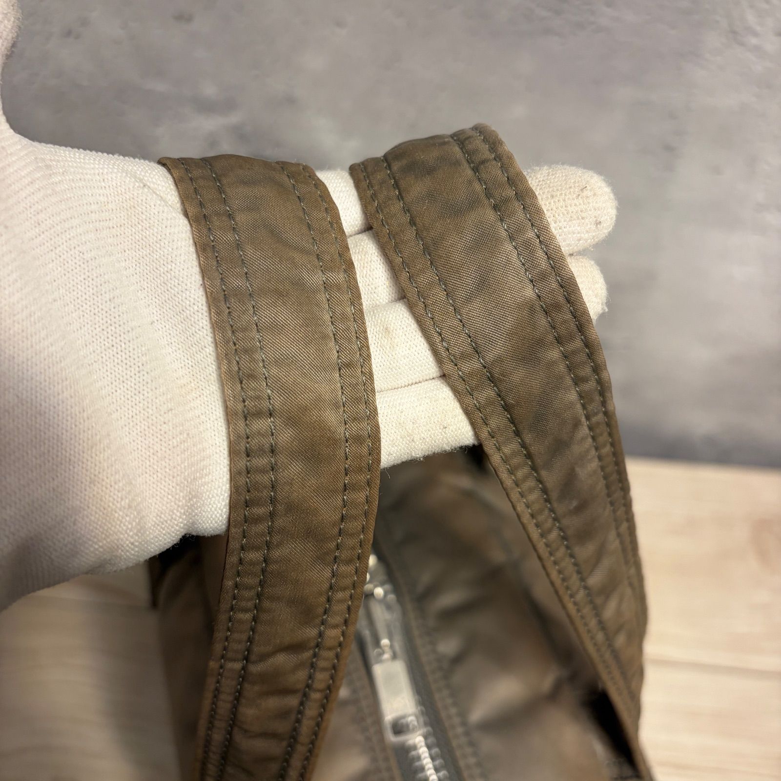✨PORTER ポーター タンカー シルバー グレー ミニボストン トート