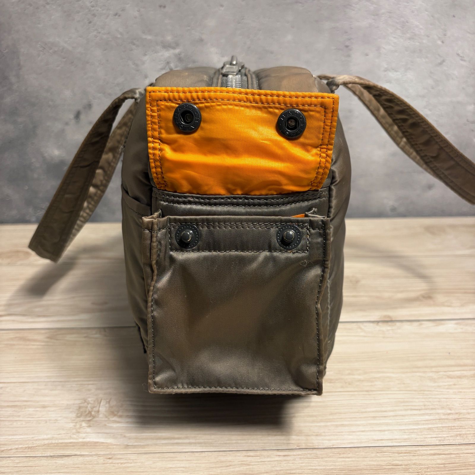 ✨PORTER ポーター タンカー シルバー グレー ミニボストン トート