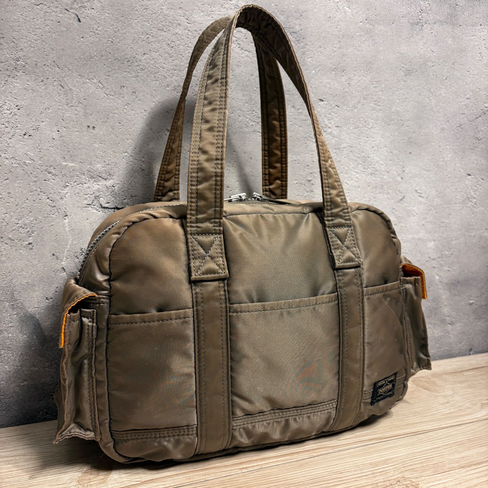 ✨PORTER ポーター タンカー シルバー グレー ミニボストン トート ✨PORTER ポーター タンカー シルバー グレー ミニボストン トート