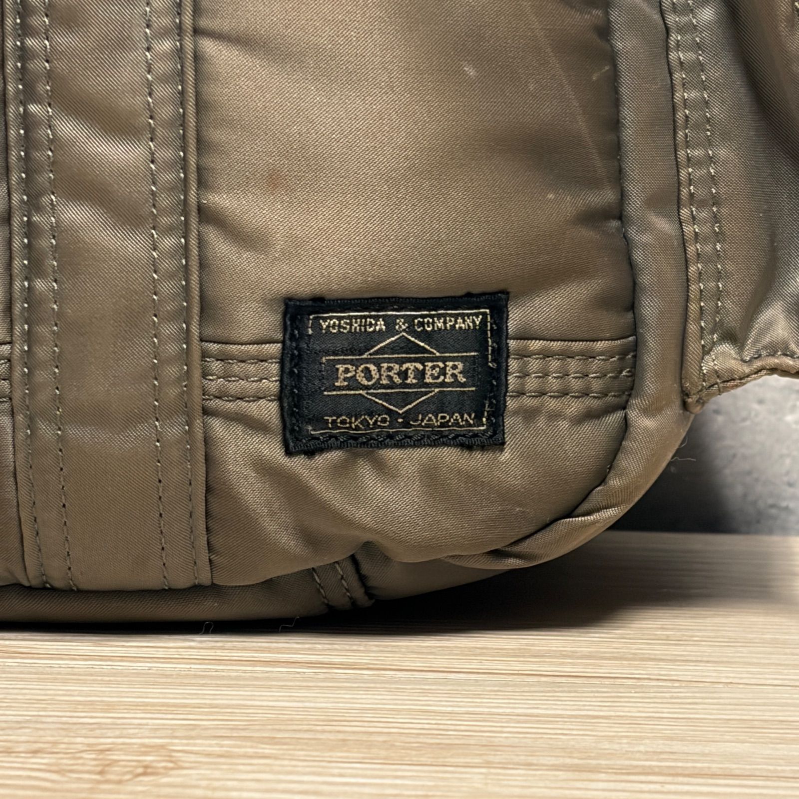 ✨PORTER ポーター タンカー シルバー グレー ミニボストン トート
