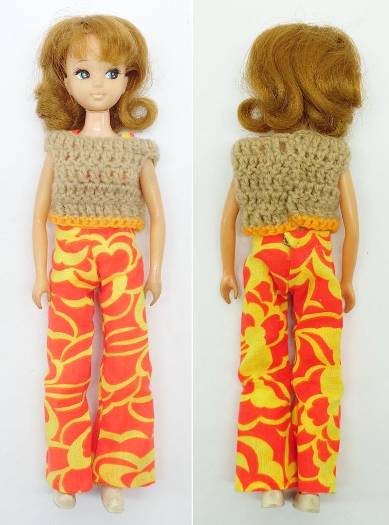 ジャンク】 トミー サイクリング ユッコちゃん 日本製 着せ替え人形