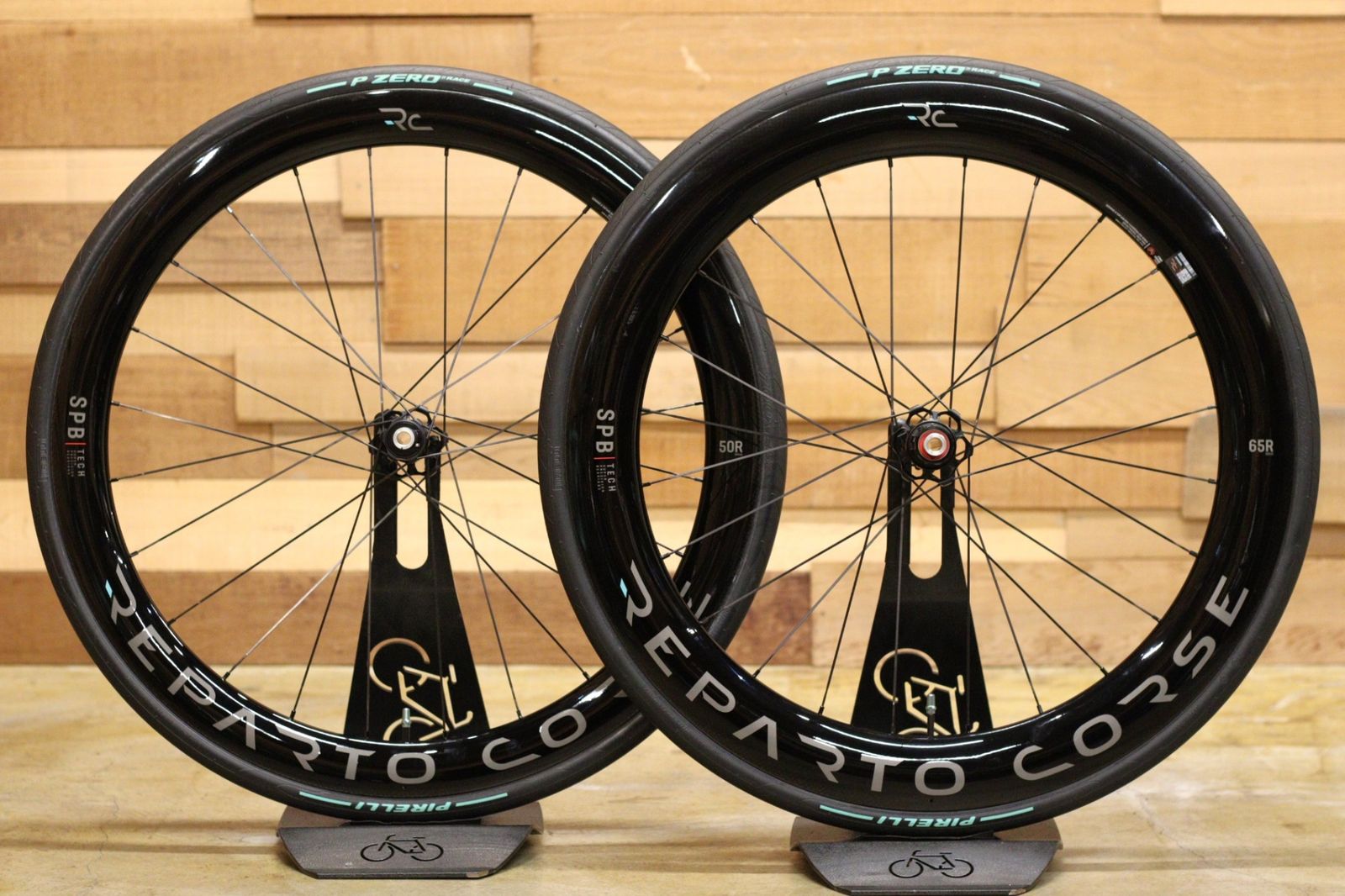 ビアンキ BIANCHI レパルトコルサ REPARTO CORSE RC 50 65 SPB カーボン チューブレス ホイールセット シマノ12 11 S