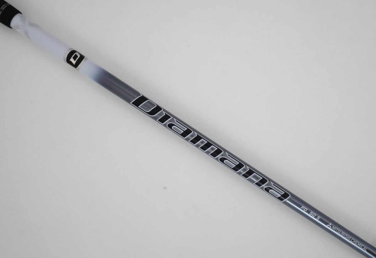 キャロウェイ ドライバーシャフト 1W ディアマナ PD 50S スリーブ付き ○キャロウェイ ドライバー用スリーブ付き！三菱ケミカル☆Diamana