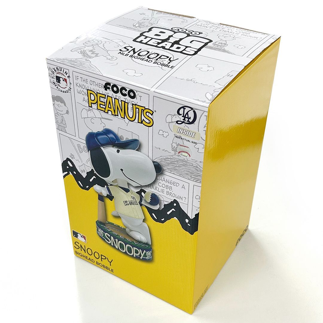 2025 DODGERS SNOOPY bobblehead 限定 ボブルヘッド 2025 ドジャース SNOOPY ボブルヘッド 4.5インチ｜郵便局のネットショップ