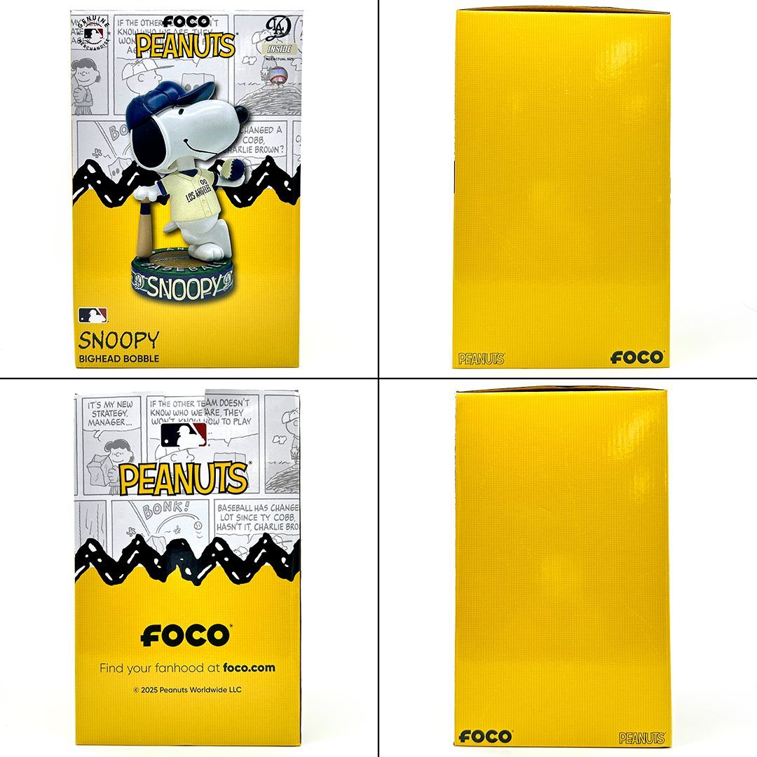 ドジャース ✖︎ スヌーピー FOCO 2025 MLB ビッグボブルヘッド 郵便局