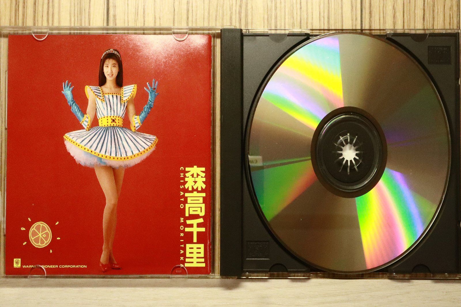 非売品　森高千里　非実力派宣言　LP　レコード　Chisato Moritaka 森高千里 / 非実力派宣言 [発売年:1990年][※品番:WPLL-8064](Laser