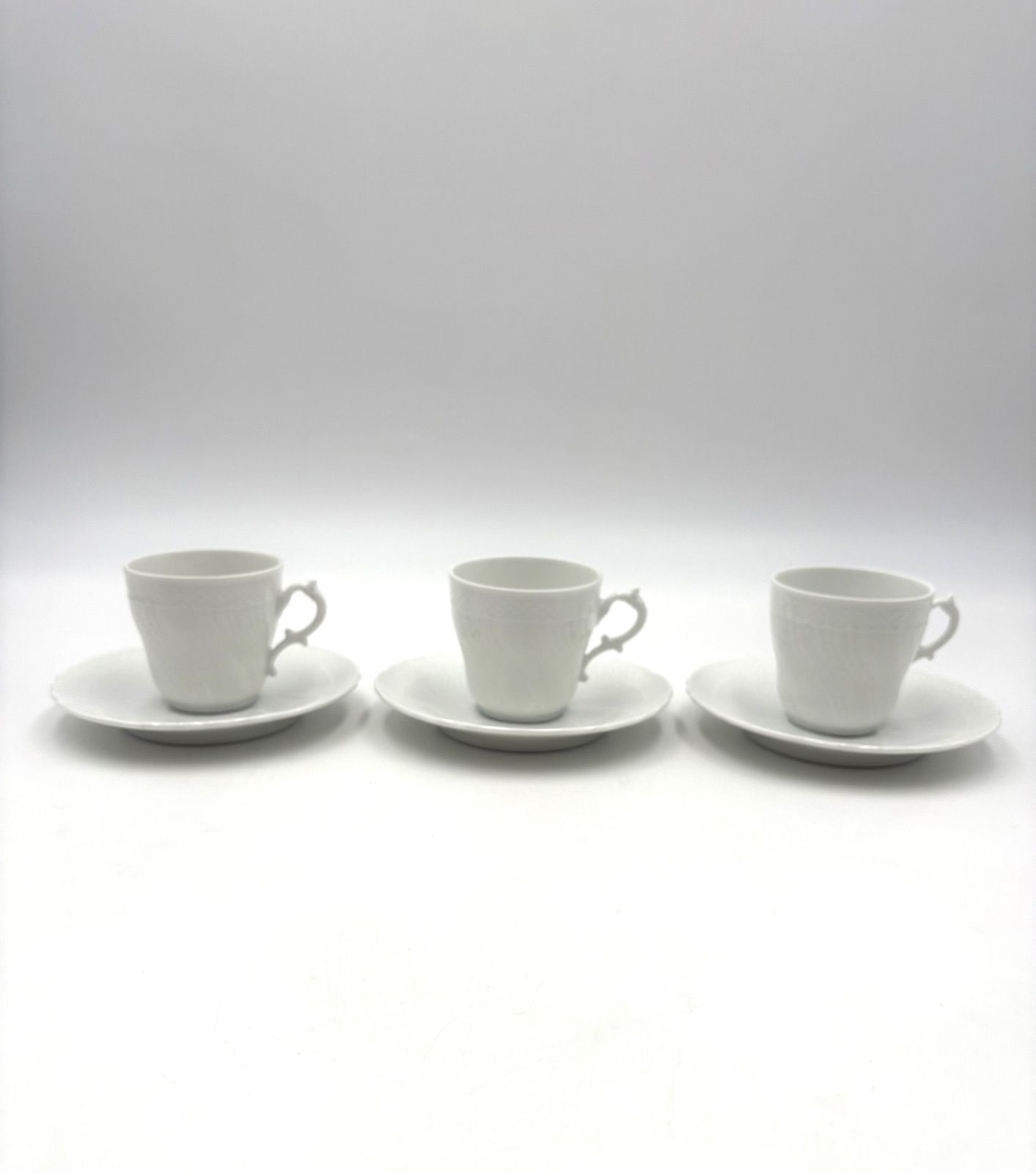 Richard Ginori リチャードジノリ ベッキオホワイト カップ＆ソーサー 5客セット