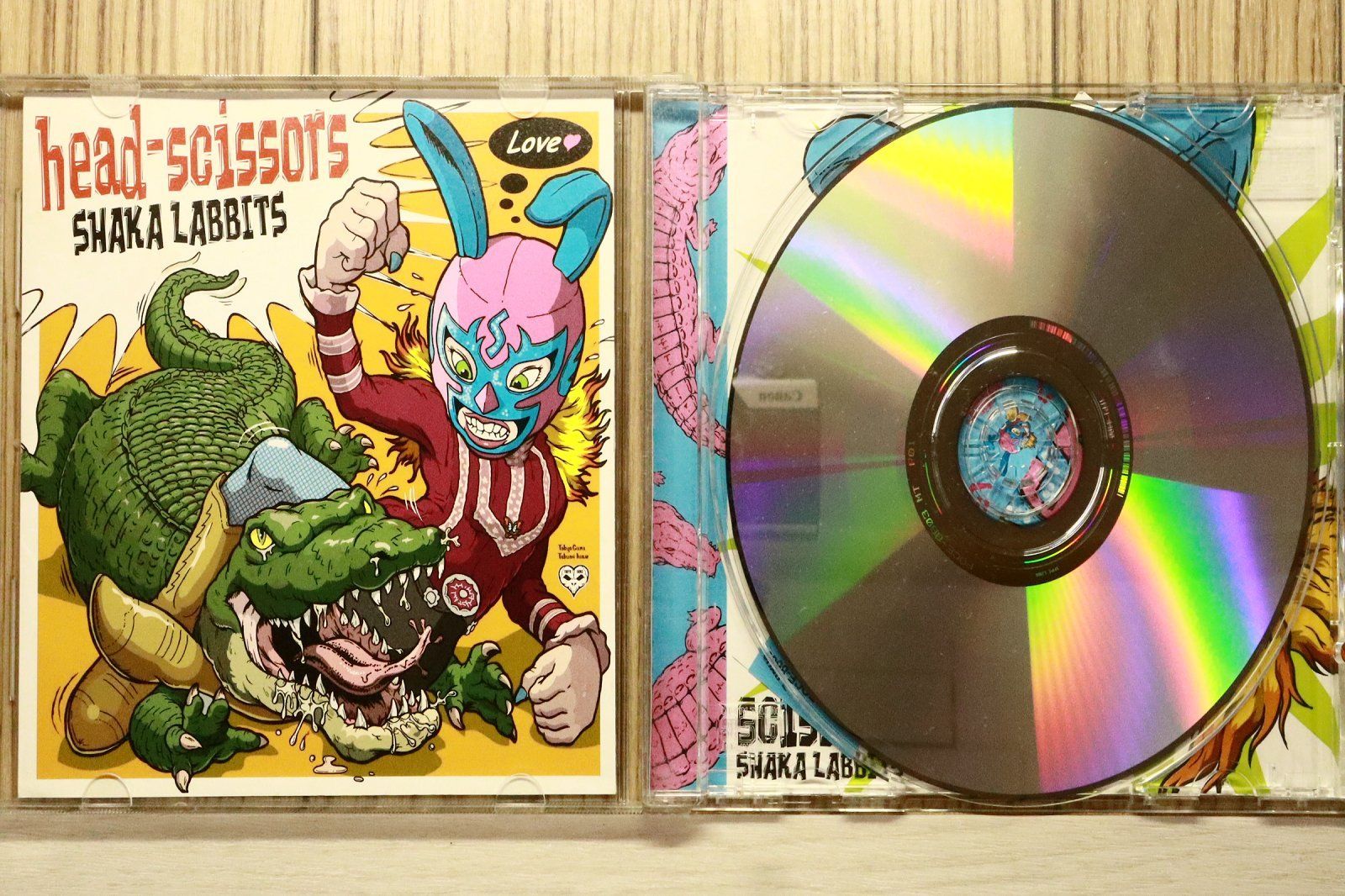 国内盤CD☆シャカラビッツ/SHAKALABBITS□ head-scissors 【POCE8603