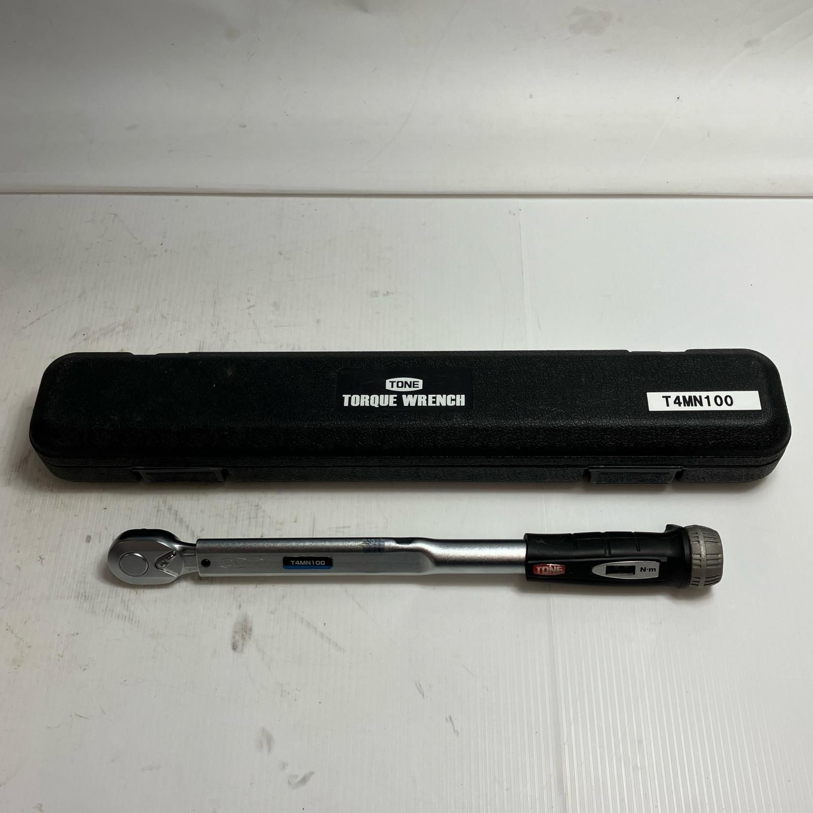 TONE トネ トルクレンチ ケース付 T 4 MN 100