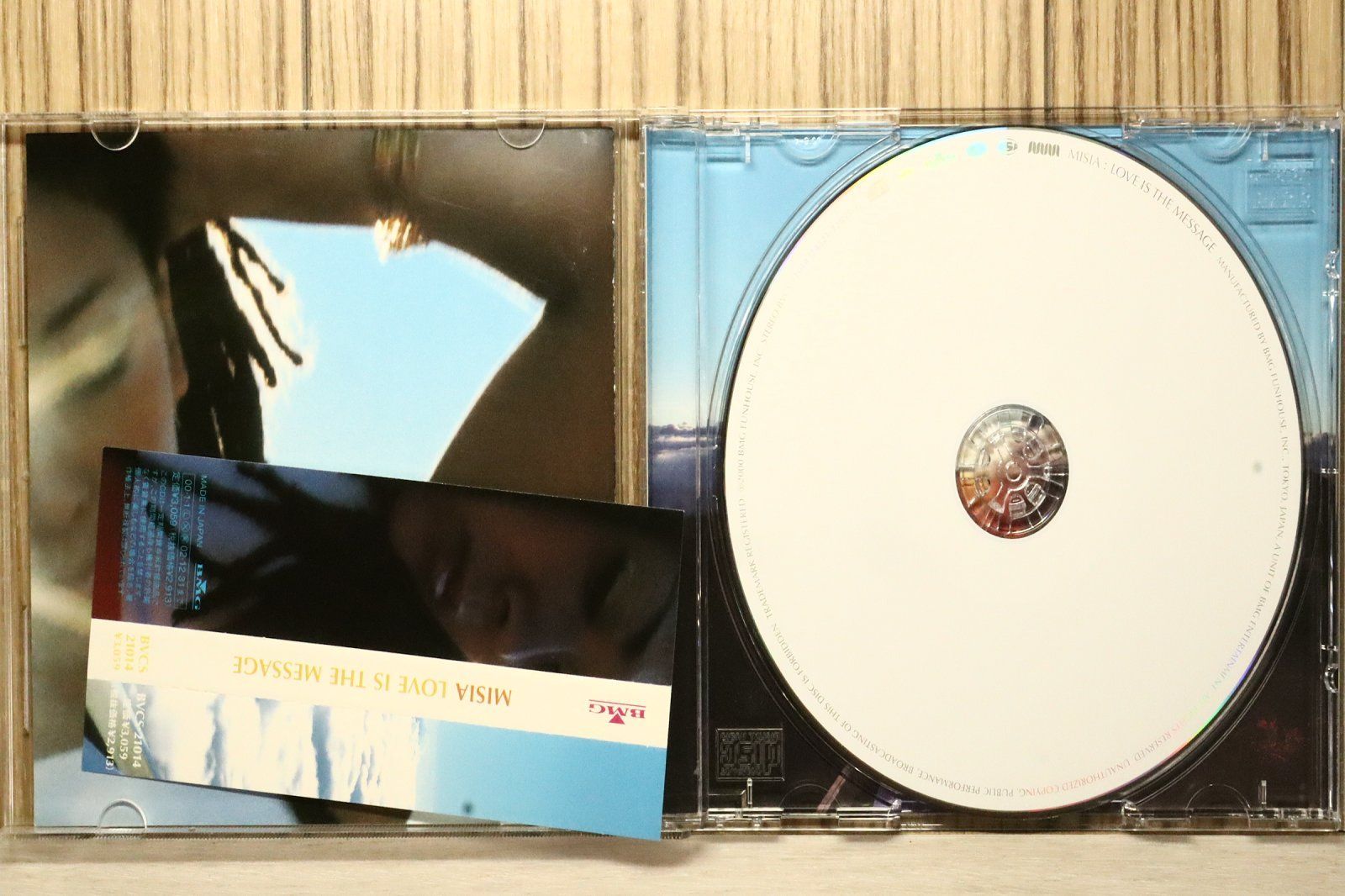 国内盤CD☆ミーシャ/MISIA□ LOVE IS THE MESSAGE 【BVCS21014