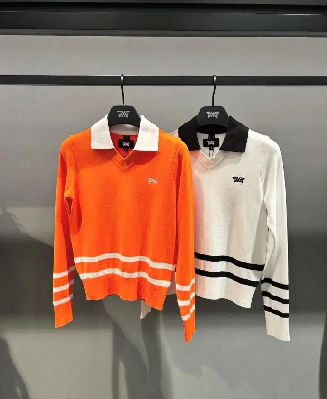 PXG ゴルフ レディース セーター ゴルフウェア 長袖 オレンジ PXG レディースゴルフセーター - メルカリ