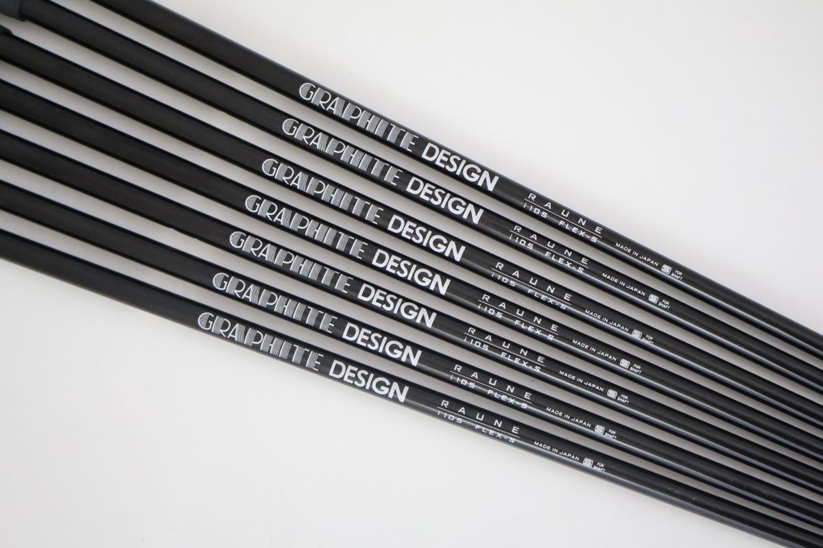 ○【アイアン用 7本セット！】グラファイトデザイン☆RAUNE ラウネ
