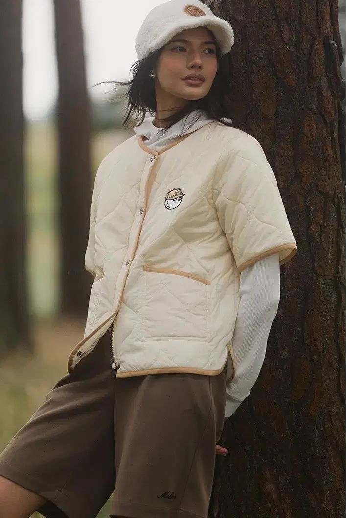 マルボンゴルフ レディースゴルフ コットン 半袖 ジャケット