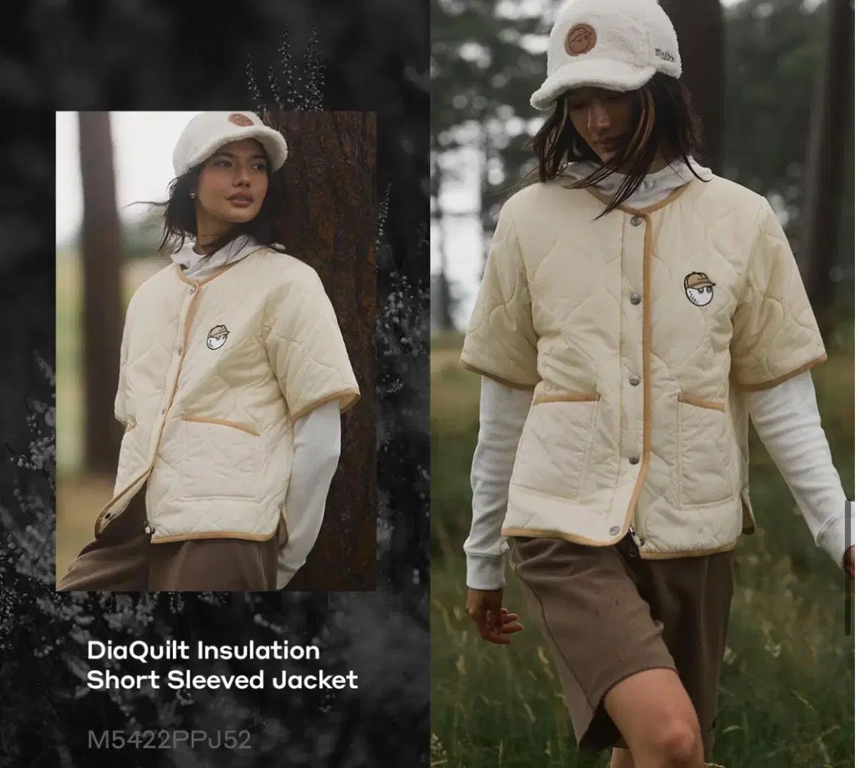 マルボンゴルフ レディースゴルフ コットン 半袖 ジャケット