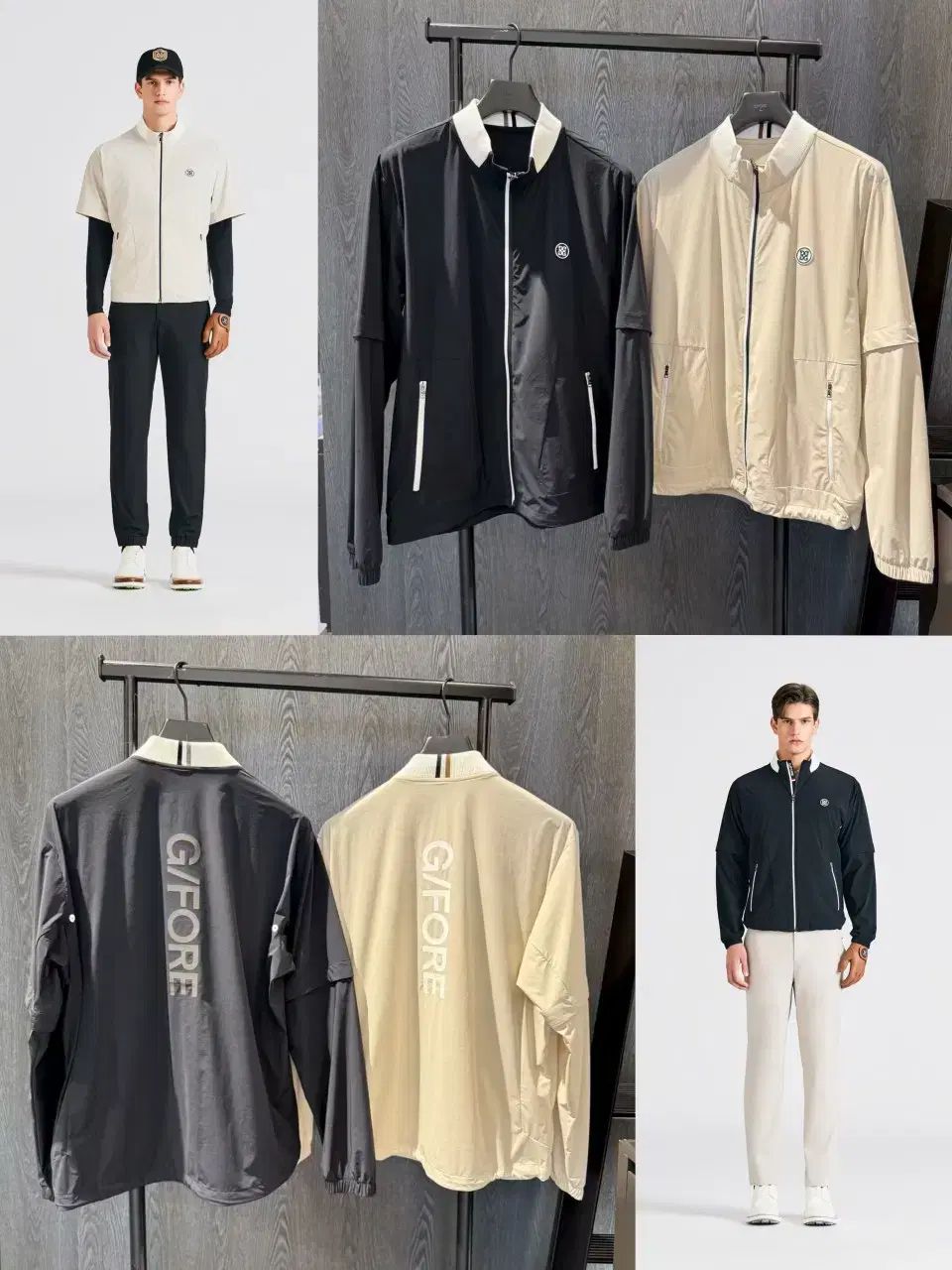 G FORE(ジーフォア) メンズゴルフ 割引 ジップアップ ジャケット G/FOR