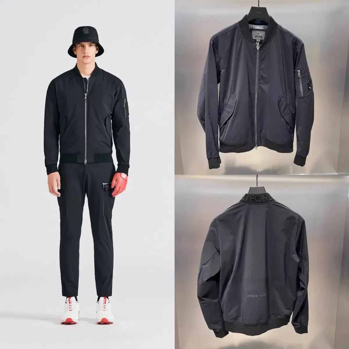 ジーフォア G/FORE メンズ ジップアップジャケット【新品、未使用】 G FORE(ジーフォア) メンズゴルフ 防風 ジャケット - メルカリ