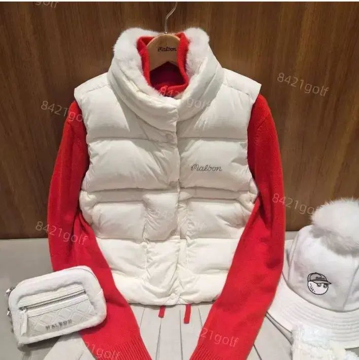 マルボンゴルフ レディースゴルフ ダウン ベスト - メルカリ