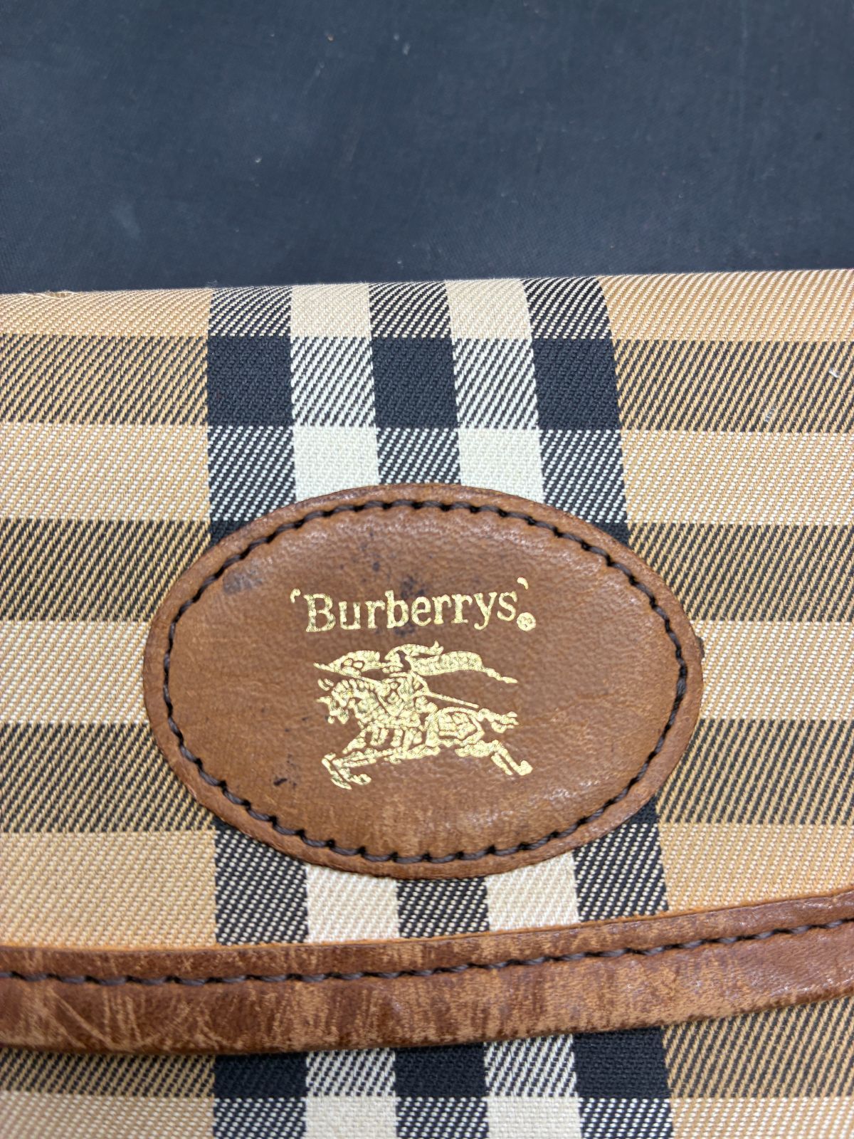 ノバチェック ポーチ