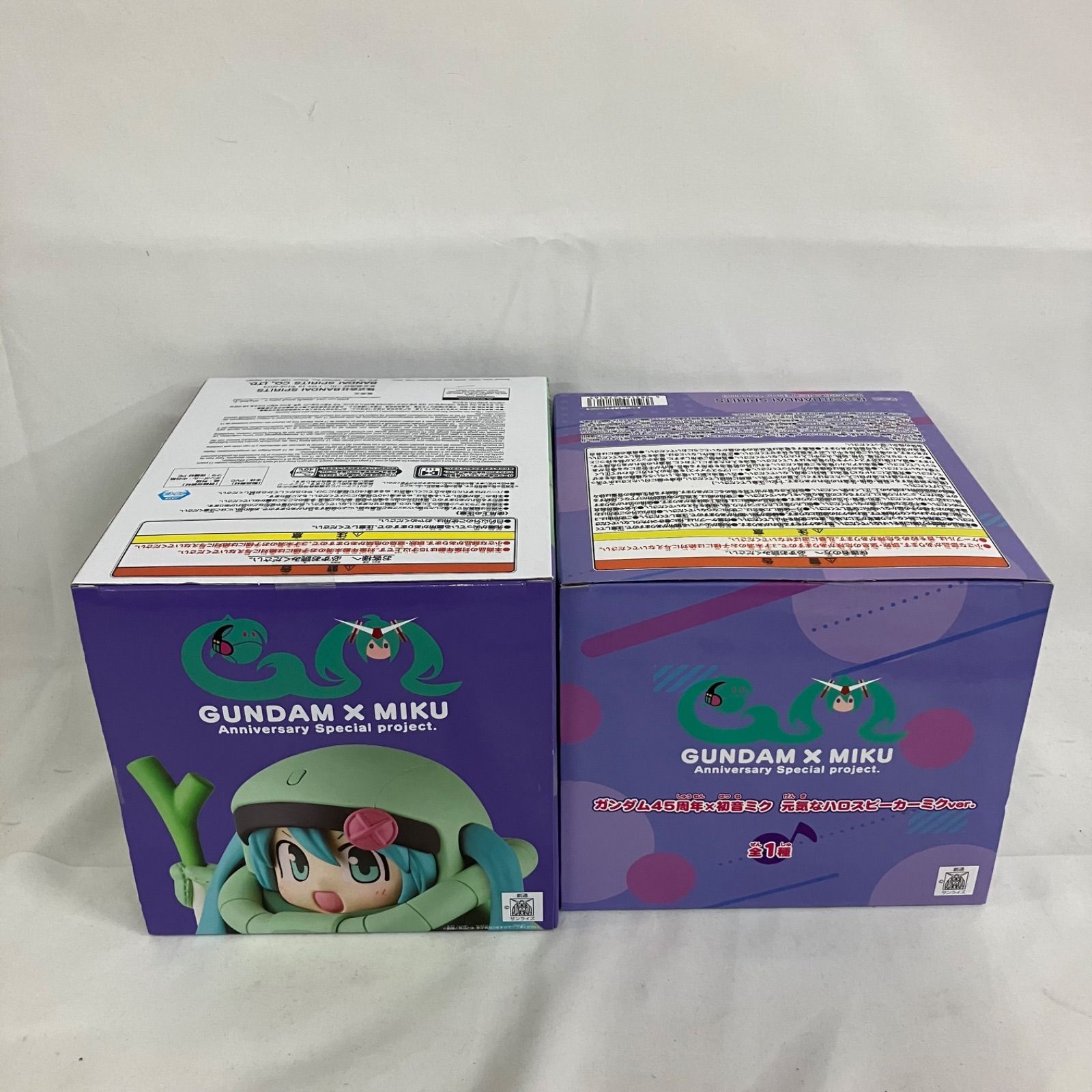 未開封 ガンダム×ミク ガンダム45周年×初音ミク フィギュア スピーカー