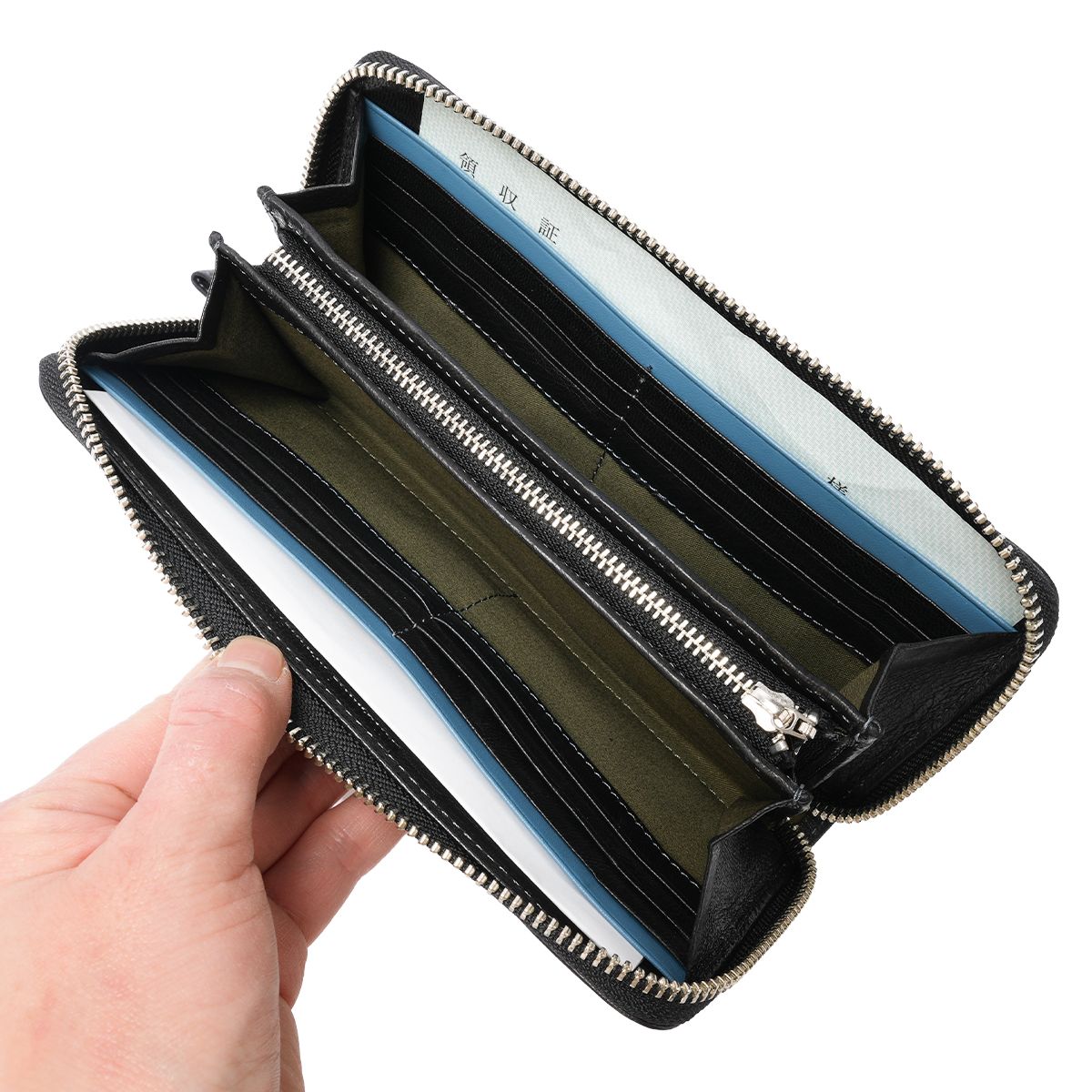 ラウンドファスナー メンズ