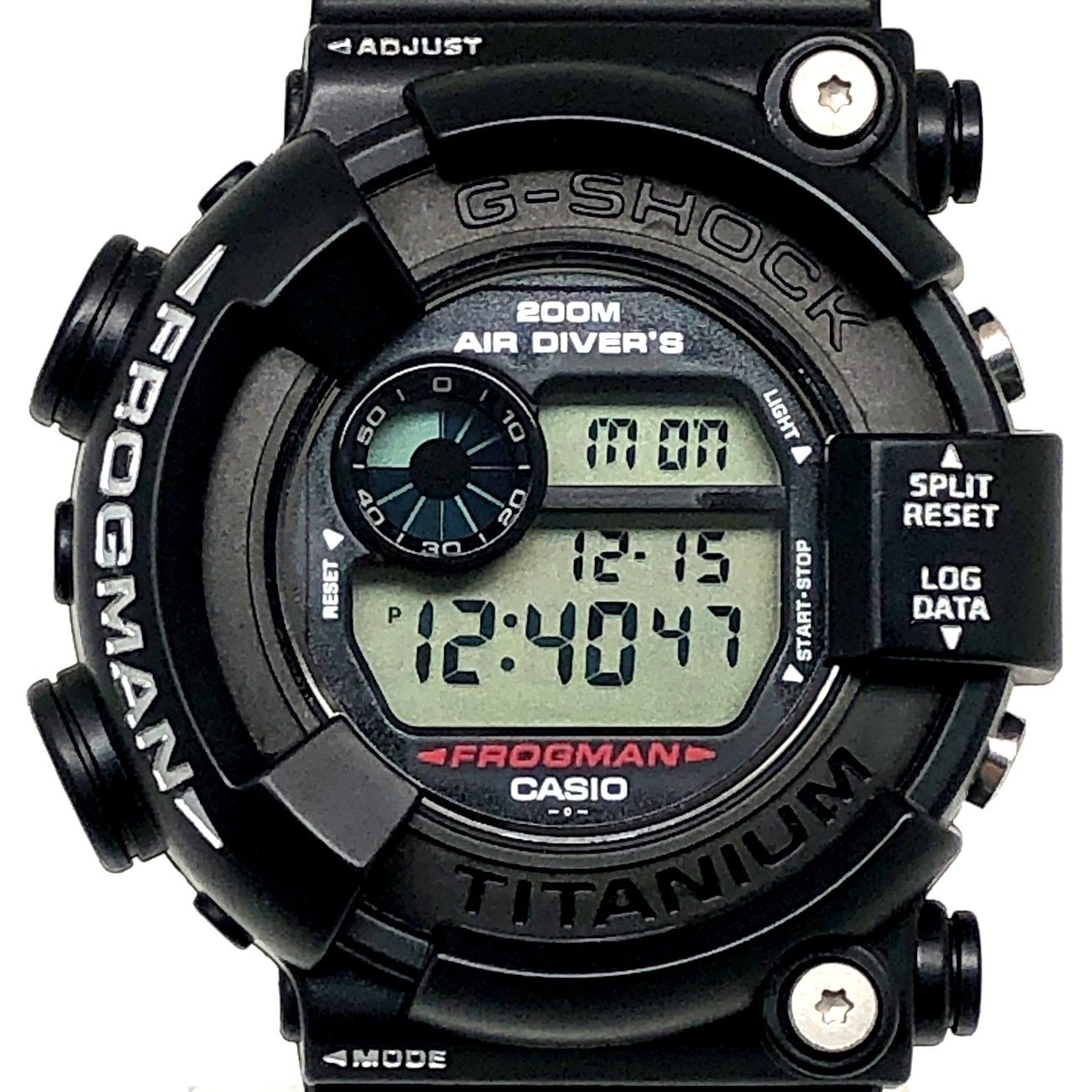 G-SHOCK ジーショック DW-8200Z-1T FROGMAN MEN IN BLACK フロッグマン