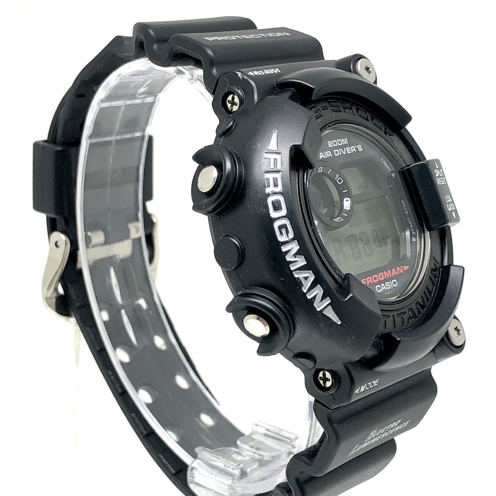 G-SHOCK ジーショック DW-8200Z-1T FROGMAN MEN IN BLACK フロッグマン