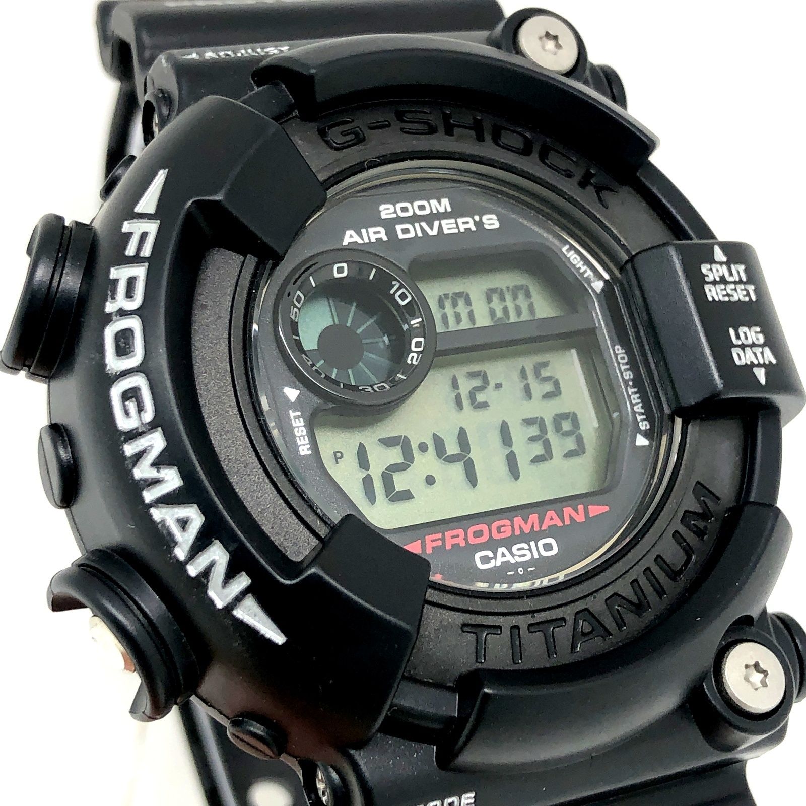 G-SHOCK ジーショック DW-8200Z-1T FROGMAN MEN IN BLACK フロッグマン