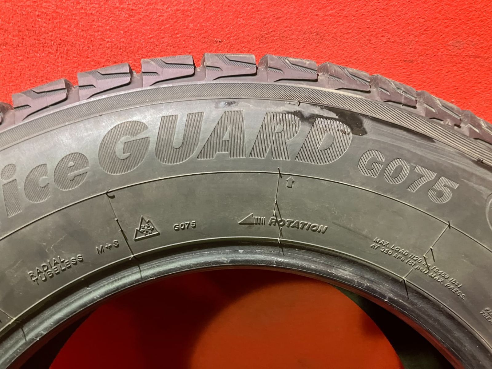中古スタッドレスタイヤ【265/65R17 YOKOHAMA G075】 4本SET - メルカリ