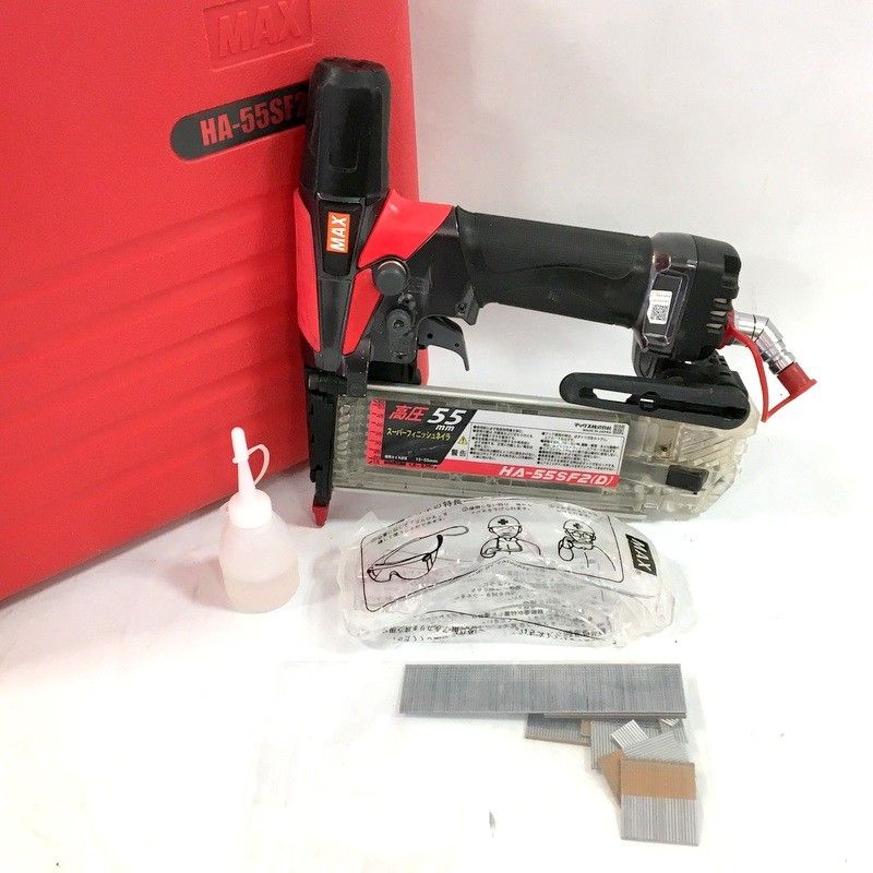 MAX マックス 高圧55ｍｍ スーパーフィニッシュネイラ HA-55 SF 2 D 仕上釘打機 エアー工具 DW 3740