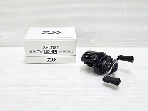 中古品】 ダイワ Daiwa ベイトリール PE専用 ソルティスト SV TW 80XHL