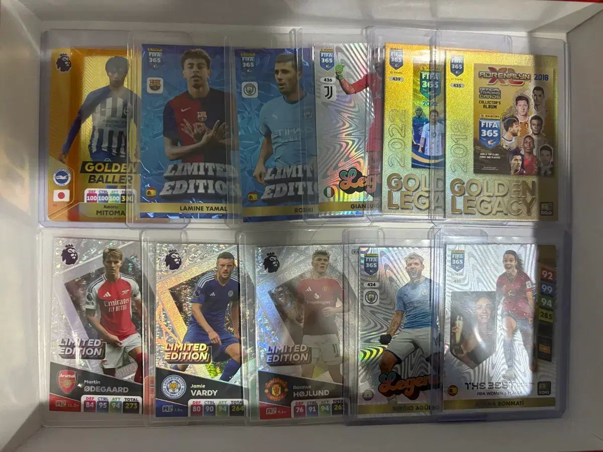 トレーディングカード サッカー選手カード コンビニ パニーニ PANINI 