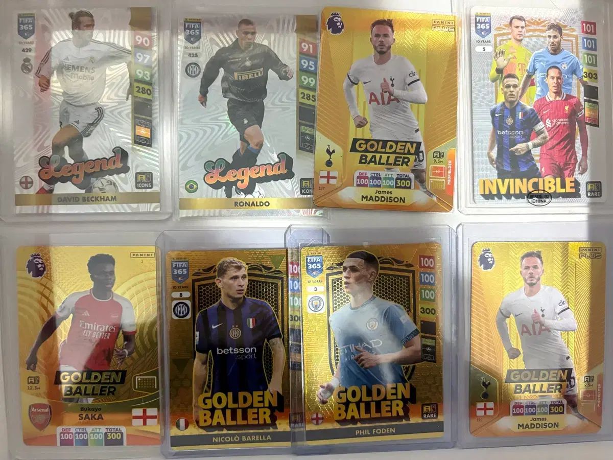 トレーディングカード サッカー選手カード コンビニ パニーニ PANINI 