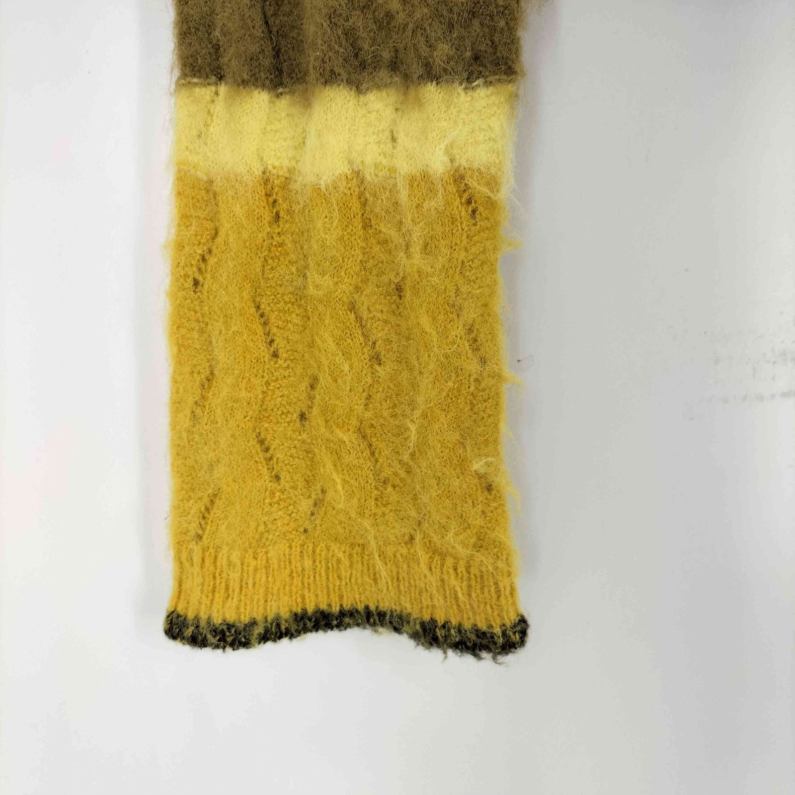 メゾンスペシャル MAISON SPECIAL 25AW 2way Neck Multi Border Knit