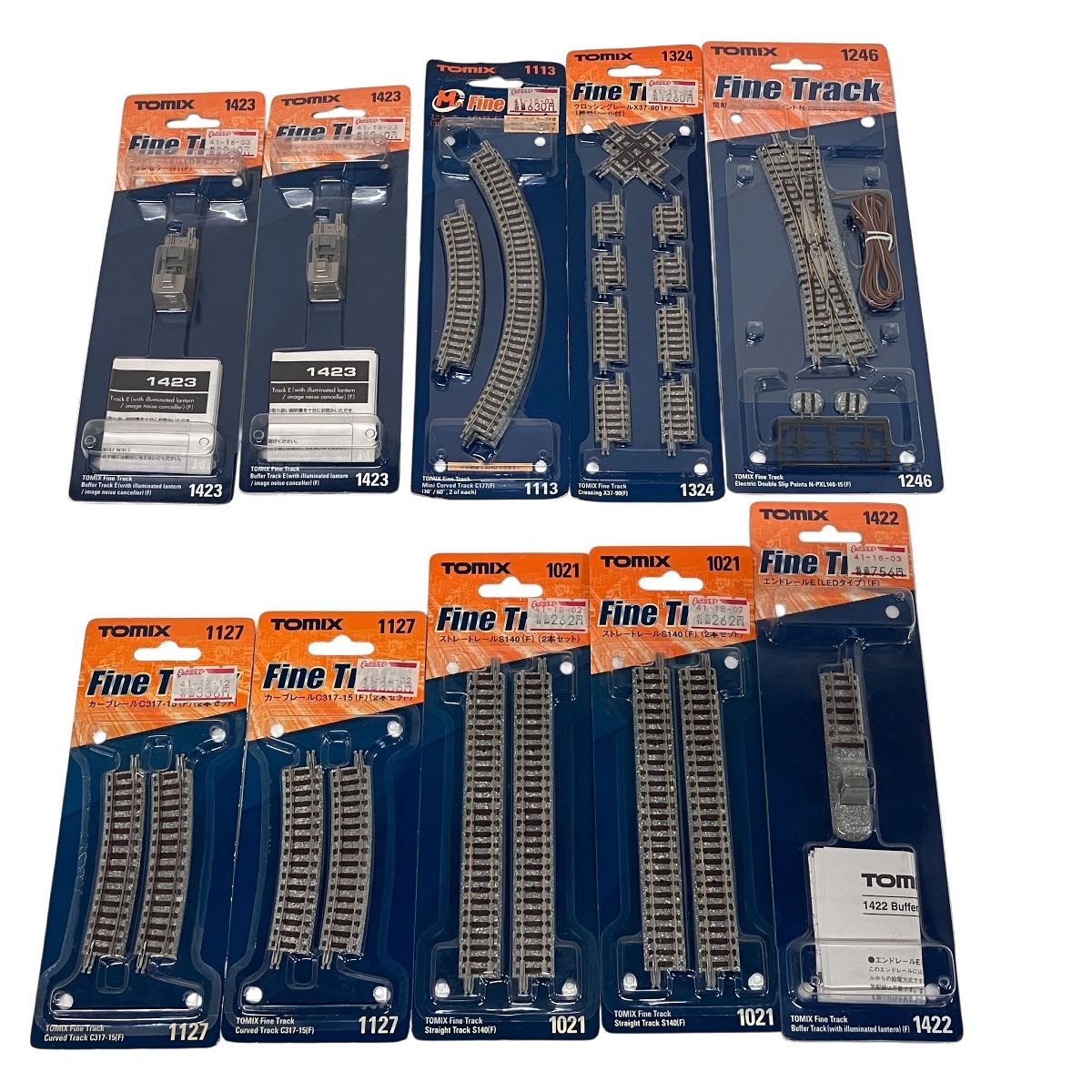 TOMIX 1113 1246 1422 1324 レールおまとめ 10点 Nゲージ
