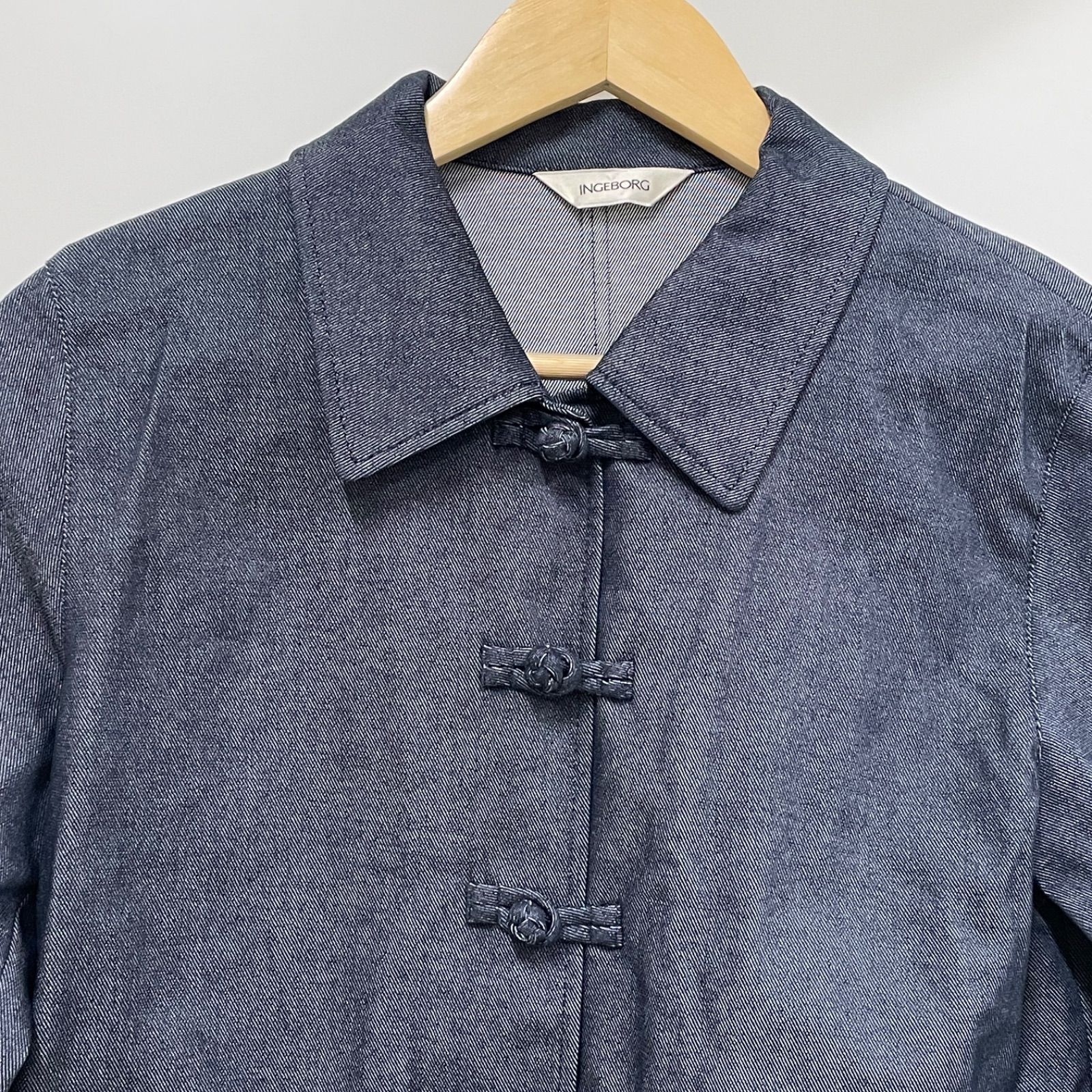 OG33 【美品】INGEBORG インゲボルグ ジャケット チャイナボタン 