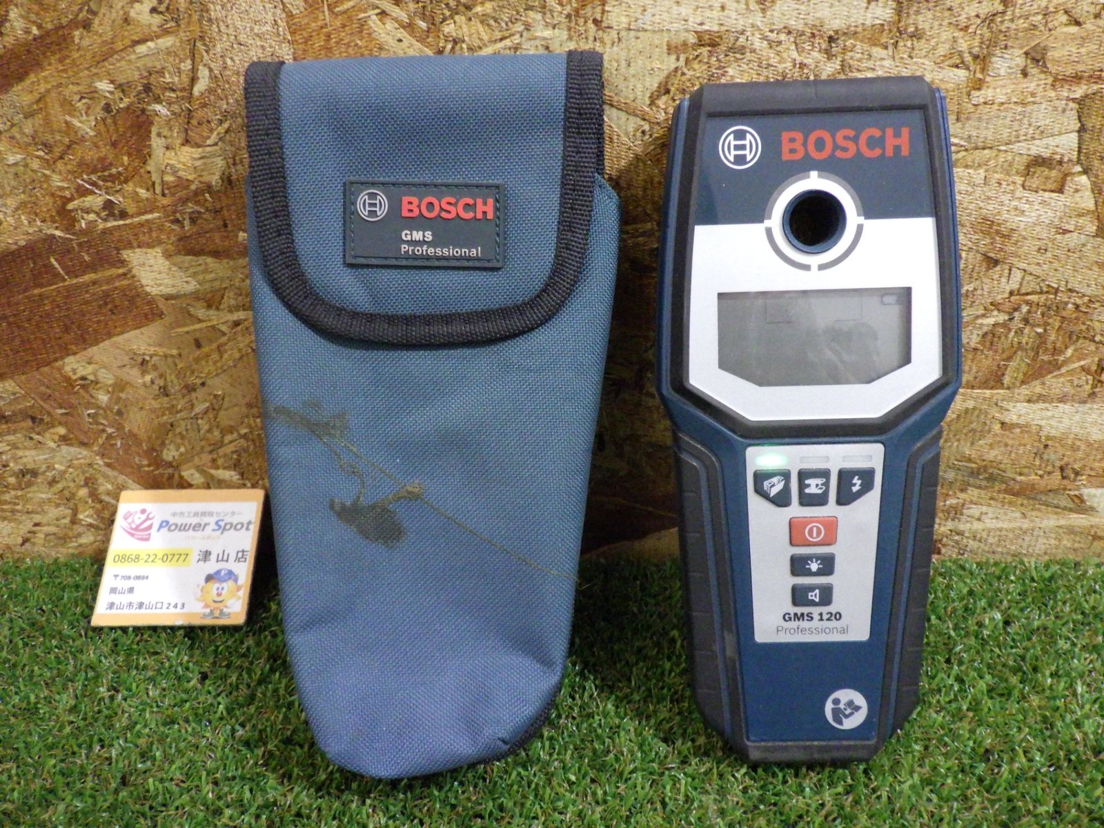 ボッシュ BOSCH デジタル探知機 GMS 120 ソフトケース付 通電 済 品