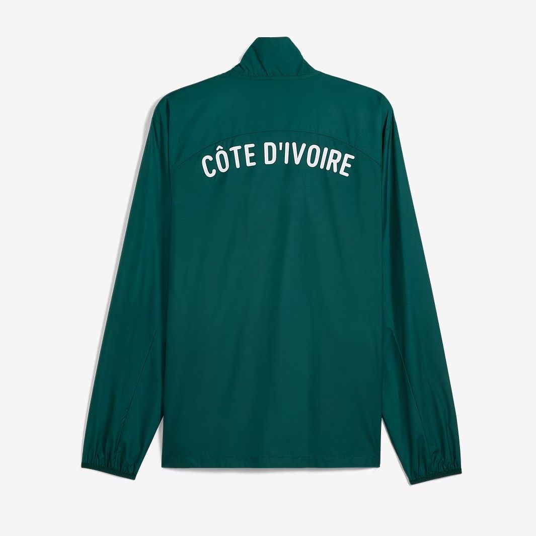 Puma サッカー コートジボワール代表 2025 ジャケット 濃緑